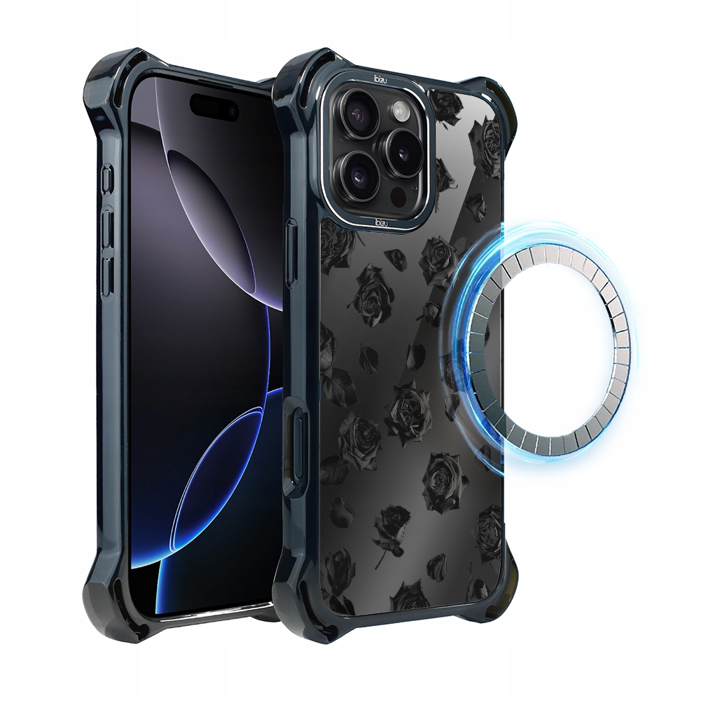 Pouzdro pro iPhone 16 Pro Ibizu DropGuard Ultra s MagSafe, růžová barva