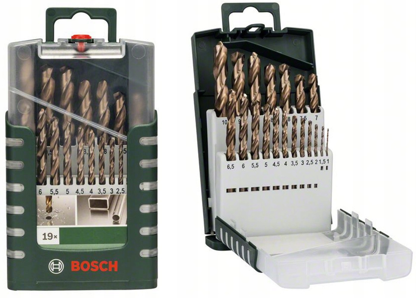 

Zestaw Wierteł Kobaltowych Wiertła 1-10mm Bosch