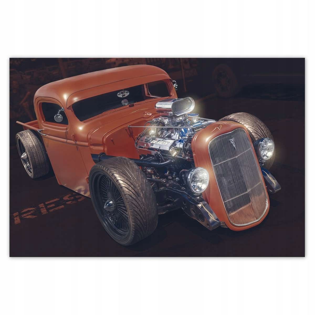 Plakáty 200x135 Rat Rod Usa Car