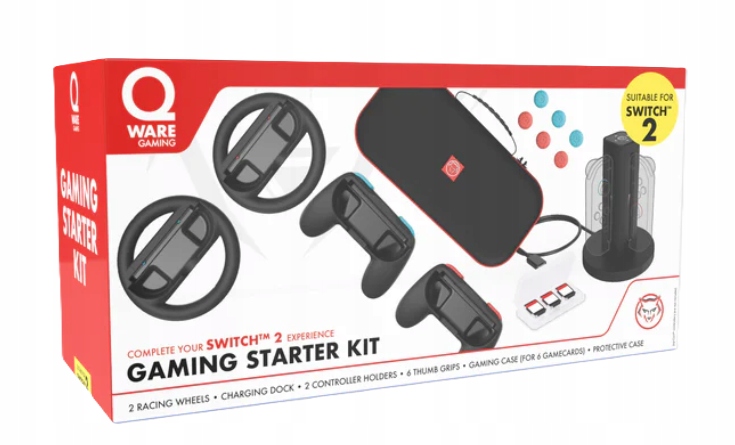 Ware Gaming Zestaw Akcesoriów Do Konsoli Nintendo 2