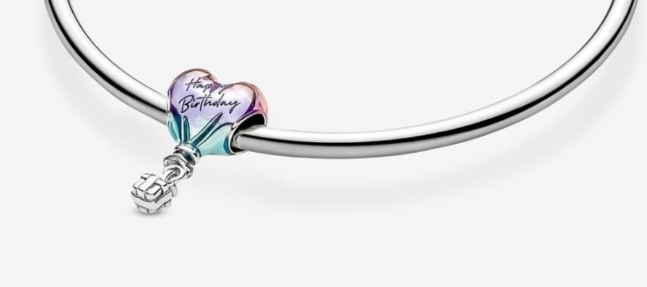 Charms Urodzinowe balony urodziny balon srebro 925 Marka Inna marka