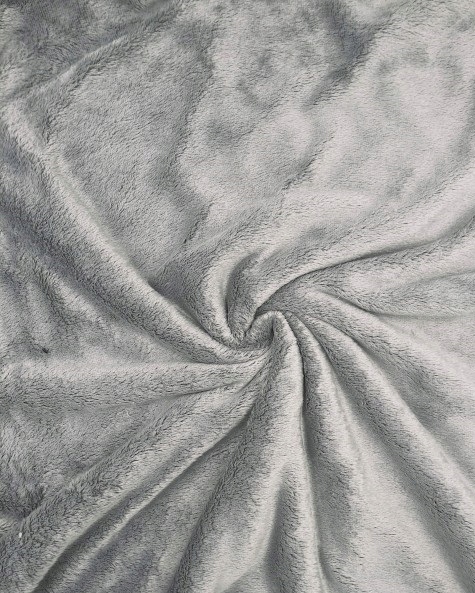 TKANINA PLUSZ FUTERKO 23 CIEMNY POPIEL 0.5 MB