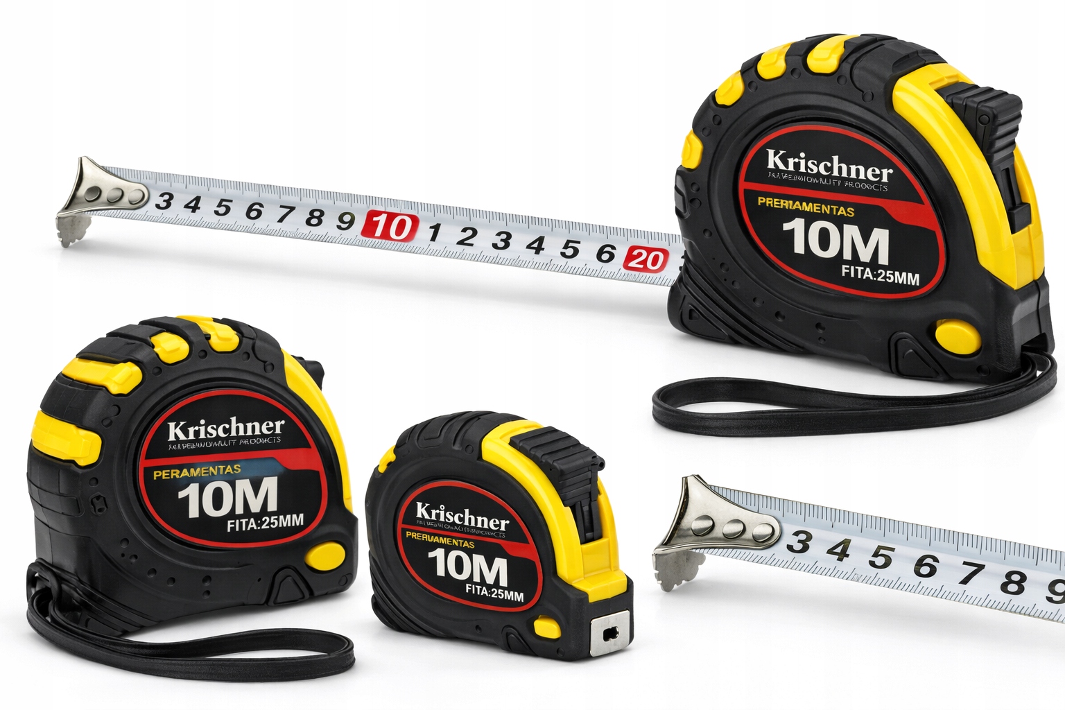 MIARA ZWIJANA Z BLOKADĄ 10M 25MM