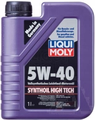 

Olej silnikowy syntetyczny Synthoil High Tech 1 l
