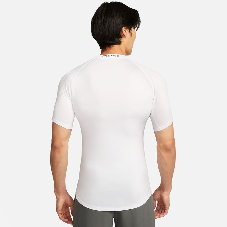 Nike Pro Ls ^XL^ Koszulka Męskie Biały