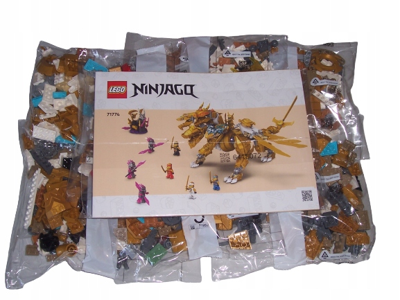 

Niekompletne Lego Ninjago 71774 bez figurek
