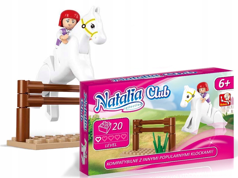 

Klocki Natalia Club Sluban Przejażdżka Konna Koń