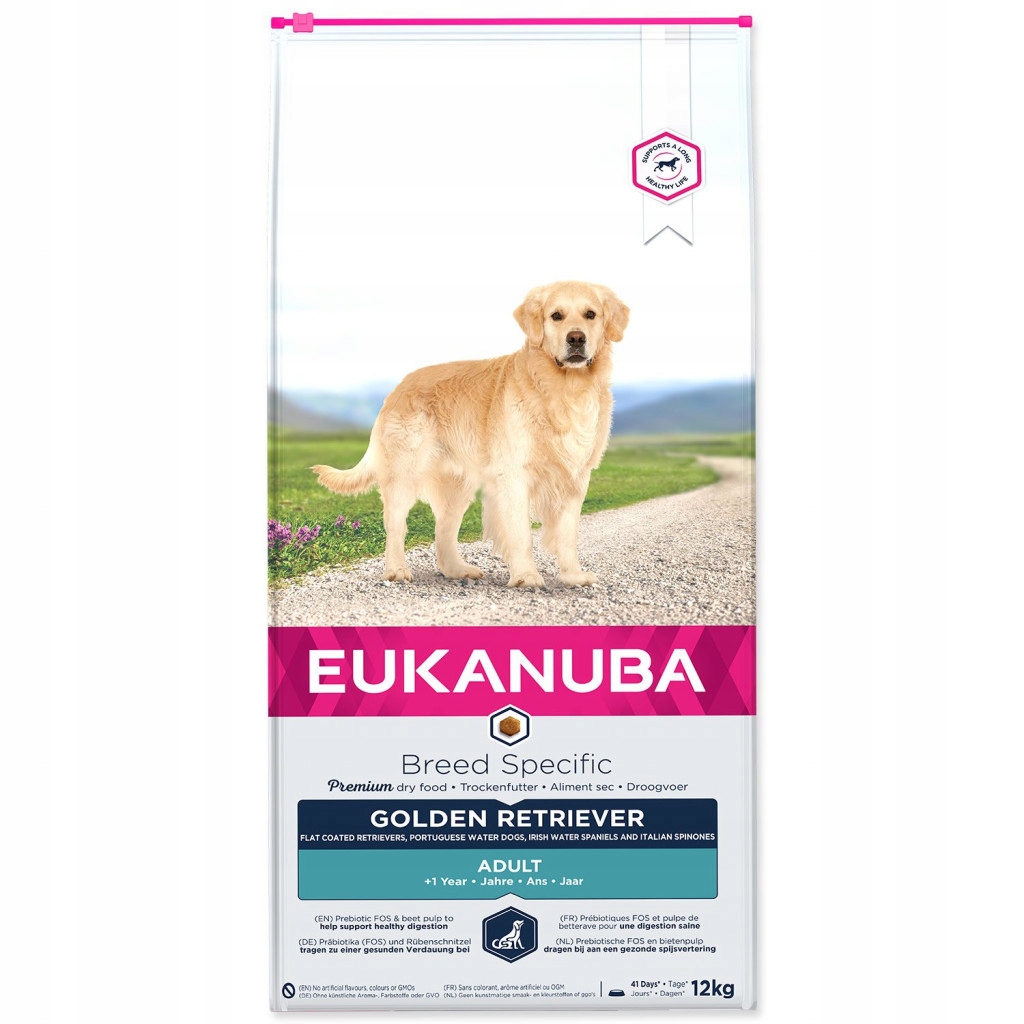 Levně Krmivo Eukanuba Golden Retriever 12kg