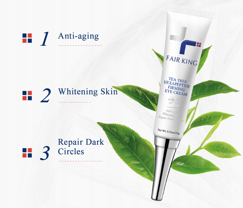 KREM ROZJAŚNIAJĄCY NAWILŻAJĄCY SKÓRĘ krem pod oczy FAIR KING 15ml SPF brak