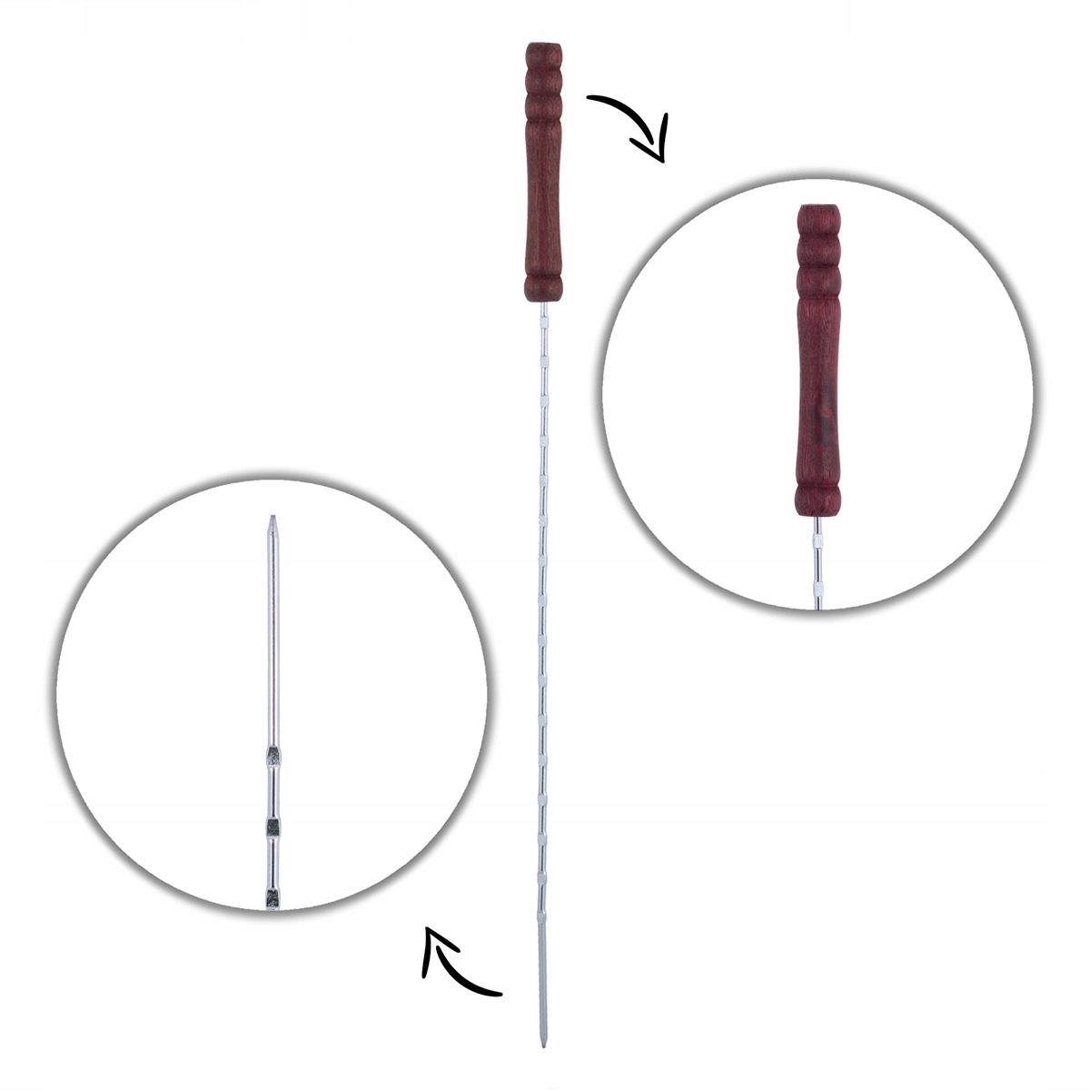 SZPILKI PATYKI SZPIKULCE DO SZASZŁYKÓW MIĘSA RYB GRILL EAN (GTIN) 5903148925851