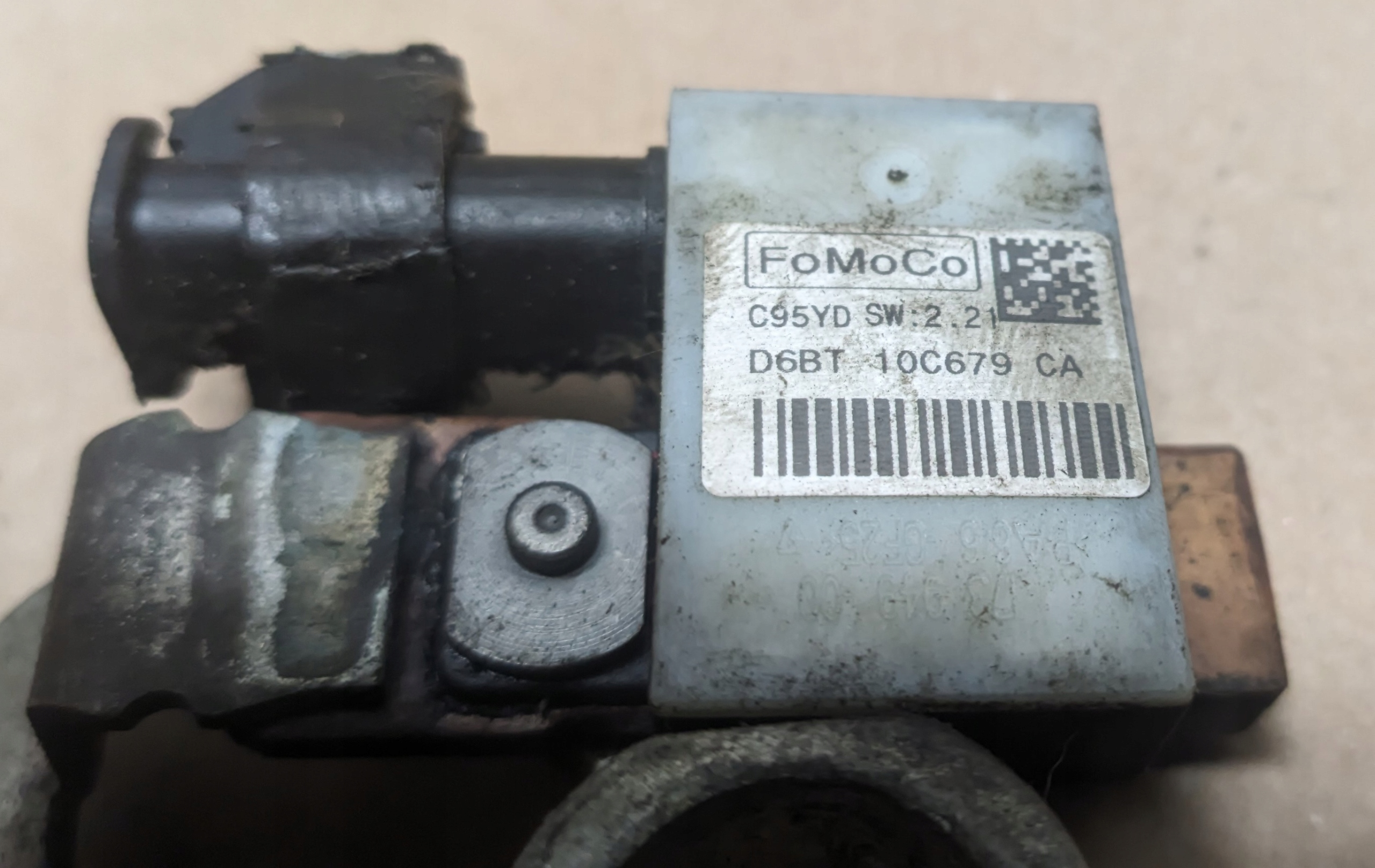 FORD B-MAX 12R 1.0 EB Batteriemanagement Sensor D6BT10C679CA