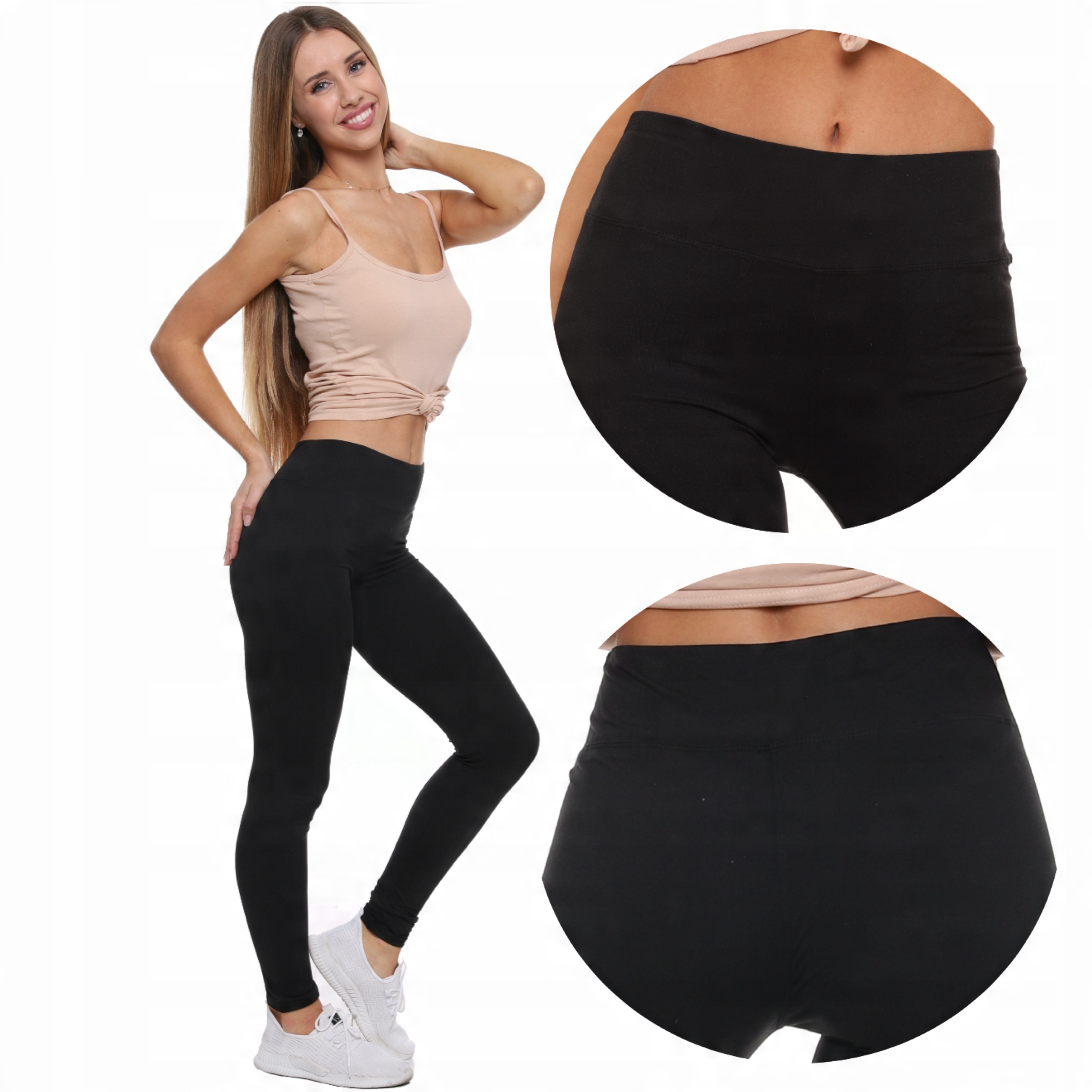 

Legginsy z Wysokim Stanem Kryjące Moraj 3XL