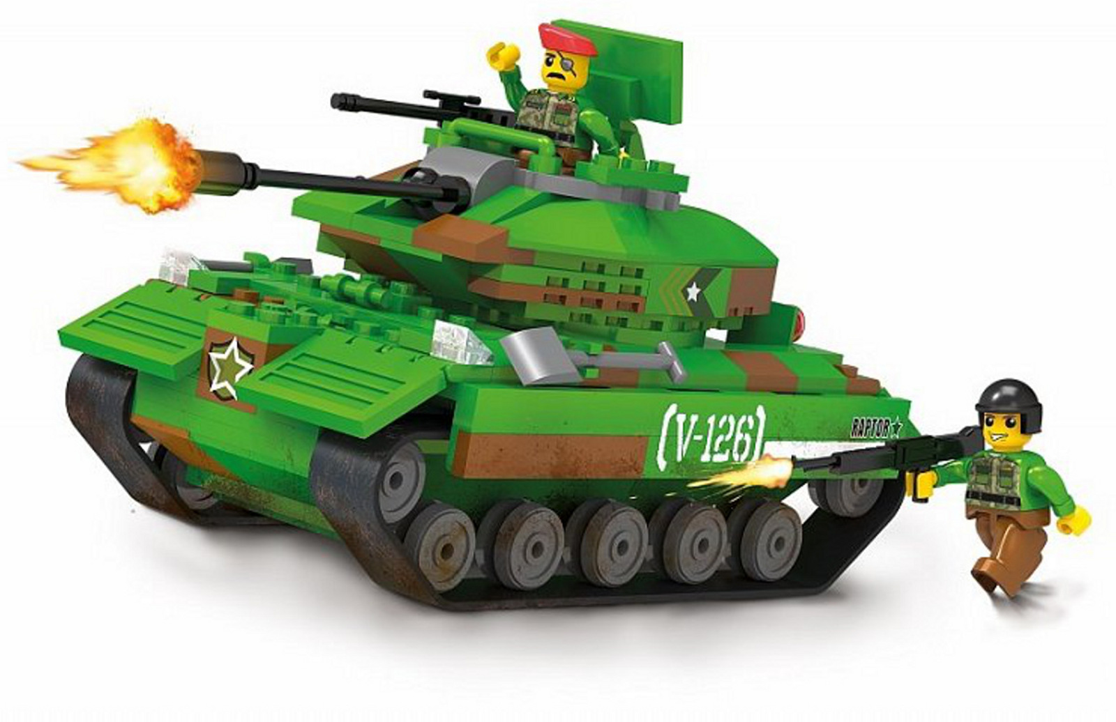 

Blocki Klocki My Army Wojsko Czołg Na Pustyni 253E