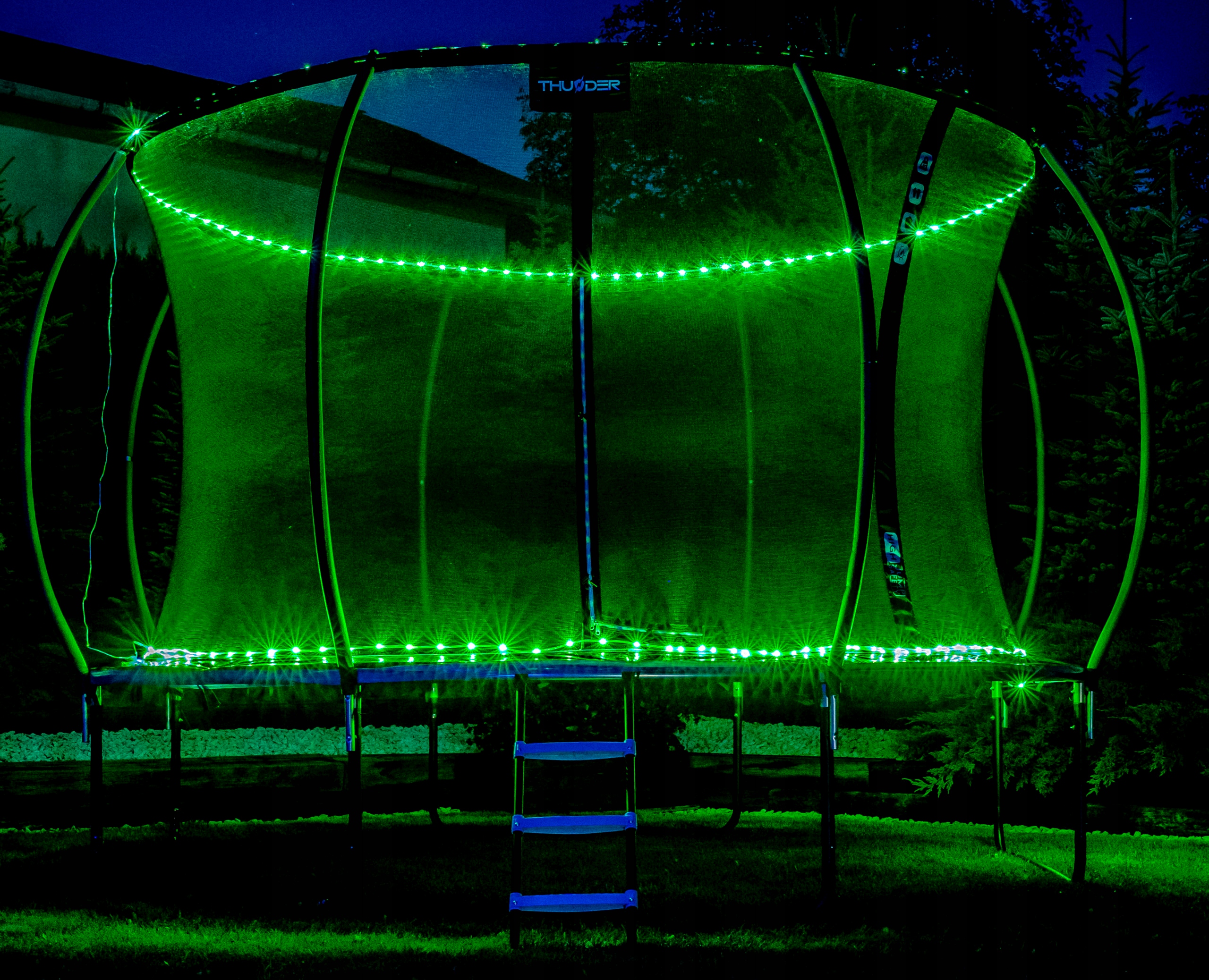 OŚWIETLENIE do trampoliny 16FT LED RGB THUNDER Stan opakowania oryginalne