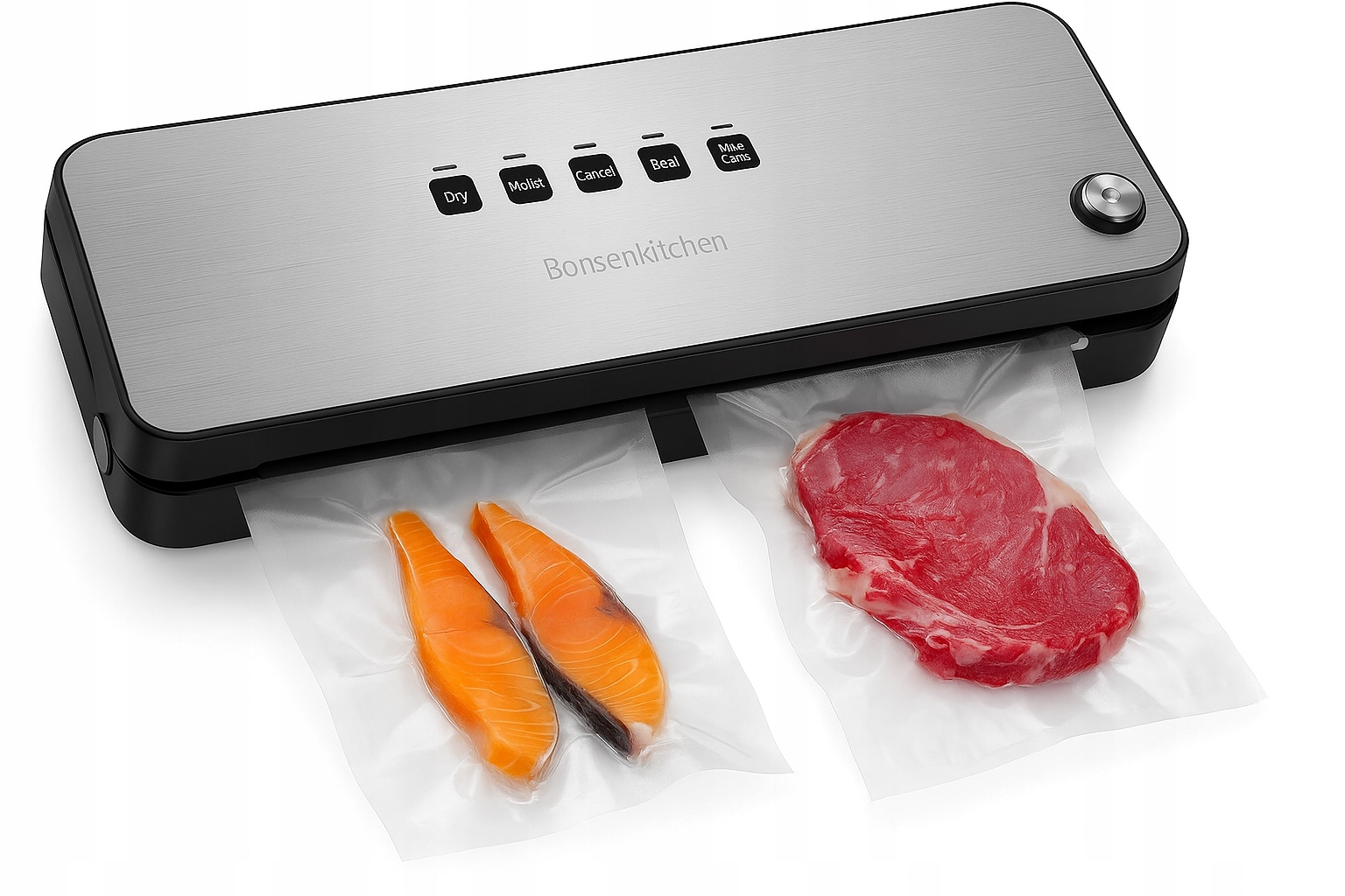 Vakuová svářečka pro suché a mokré potraviny Vakuová balička Fólie