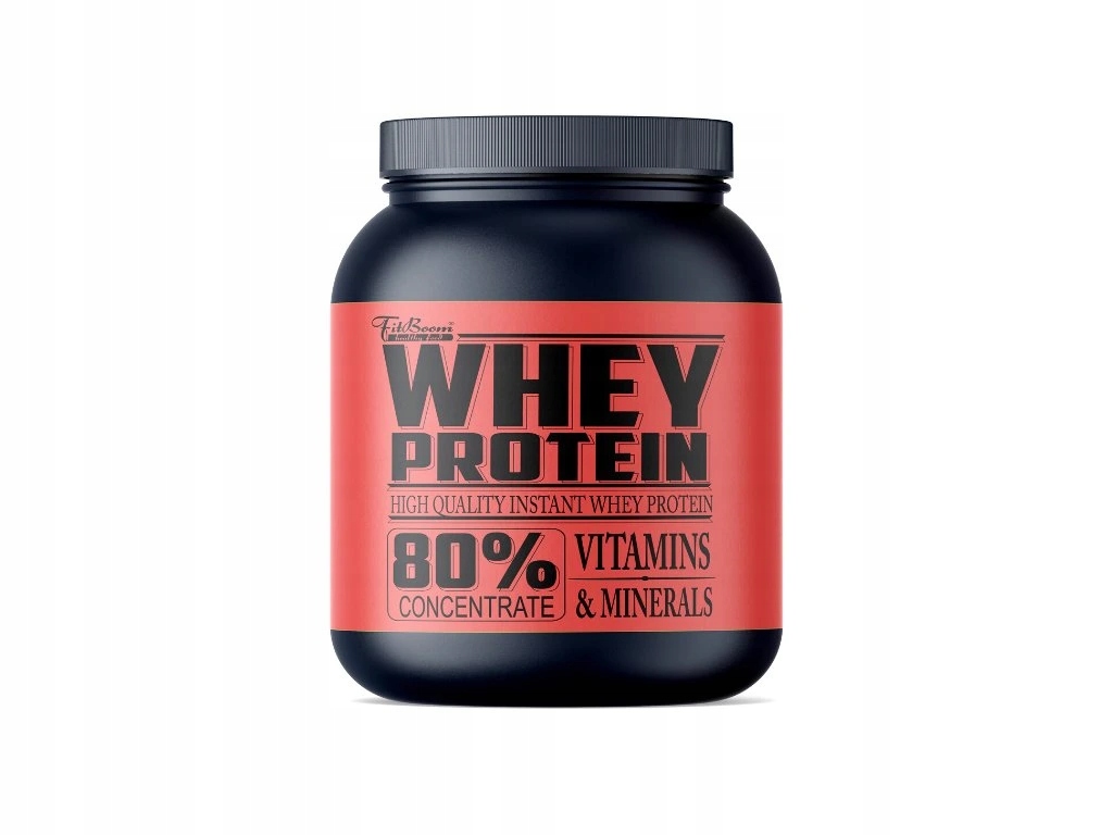 FitBoom Whey Protein 2250g strawberry