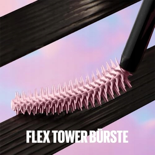 MAYBELLINE Nowy Jork Tusz Do Rzęs Sky High Czarny Niebieski Burgund 3x7,2ml — miniatura 6