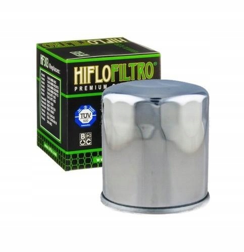 

Hiflo Filtr Oleju HF303C Chromowany