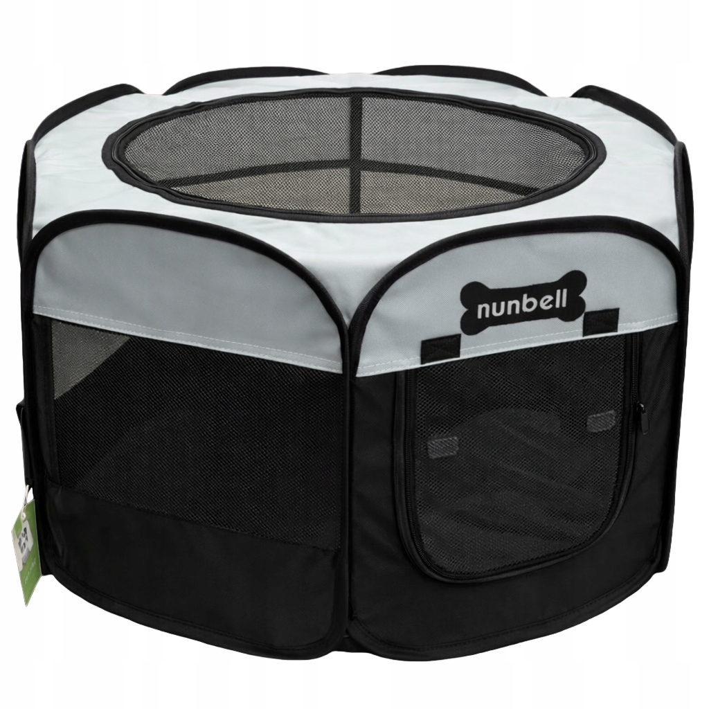 Levně Skládací malý Stan pro zvířata Kotec pro psa Šedomodrá