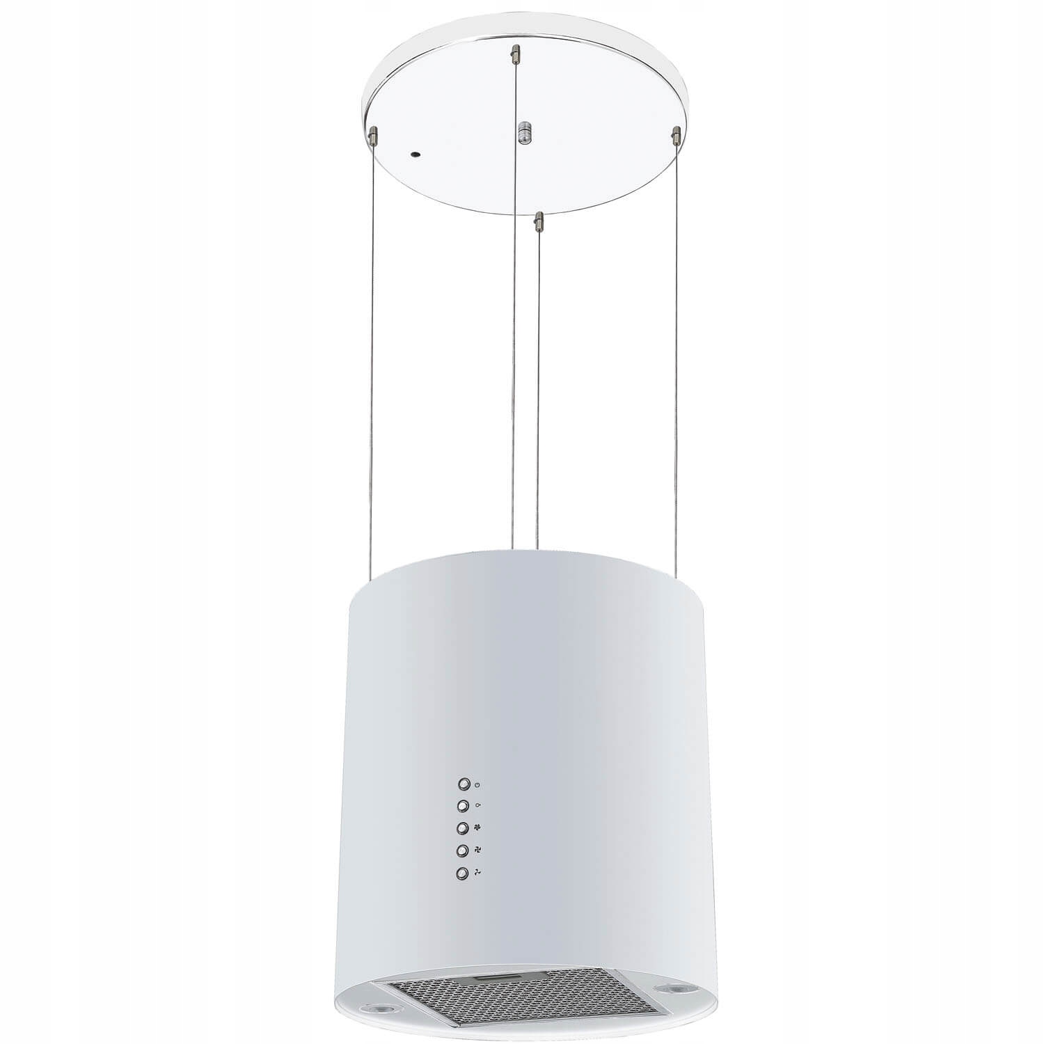 Okap wyspowy Tango biały