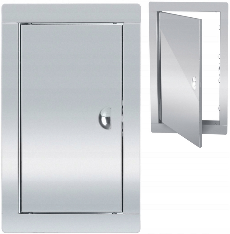 Revizní Dvířka Nerezová 30x50 cm Zámek Pl