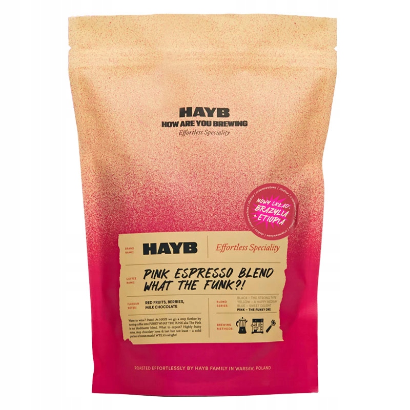 Kawa ziarnista Hayb Pink Espresso Blend 1000 g