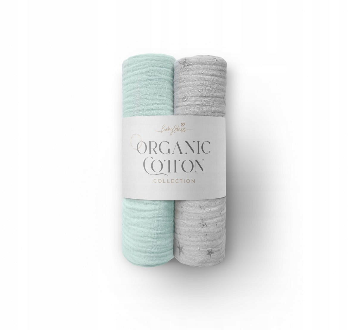 

Otulacze dziecięce Gots 2 szt Pastel Sky BabySteps