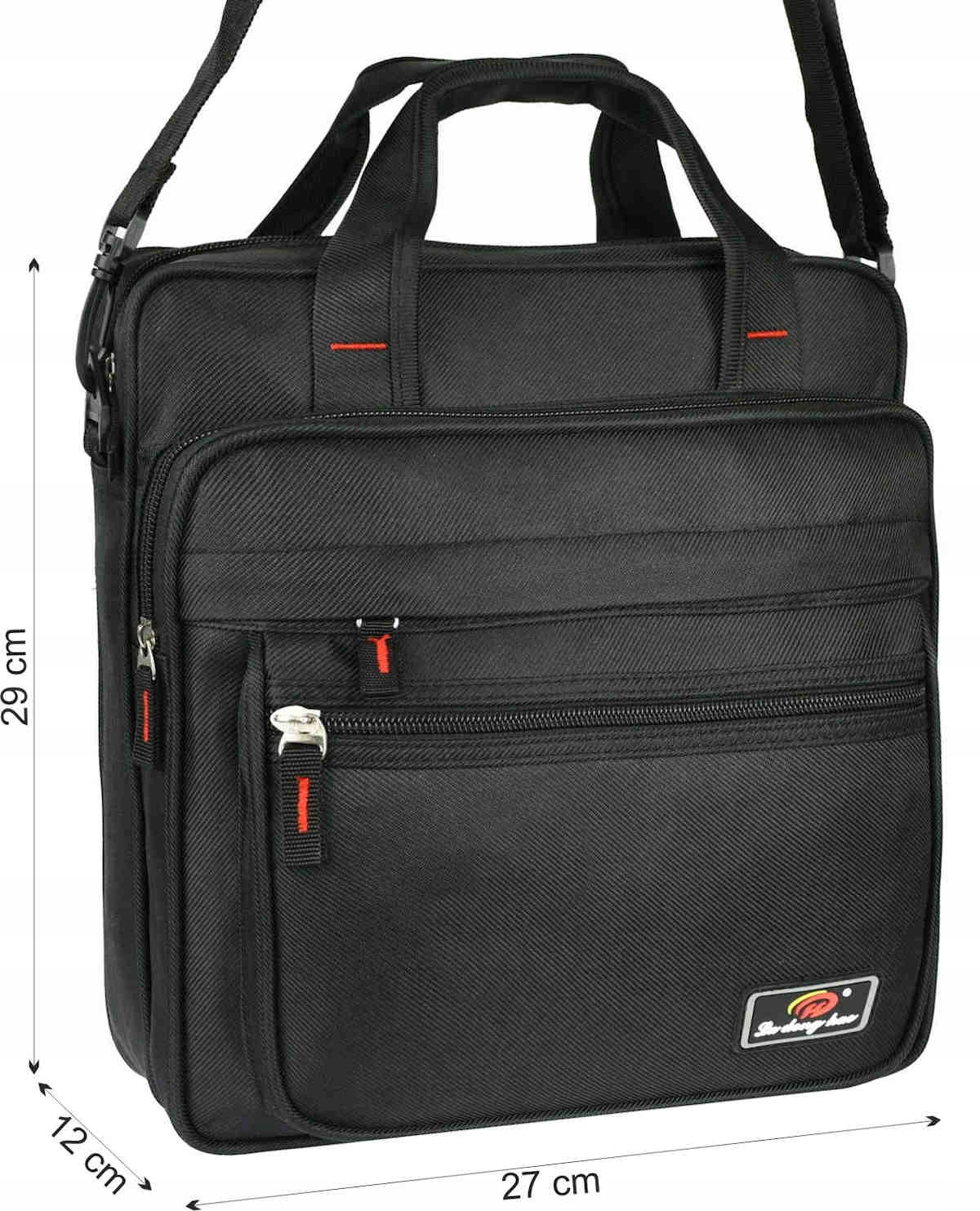 TORBA MĘSKA TECZKA na ramię śniadanie do pracy Marka inna