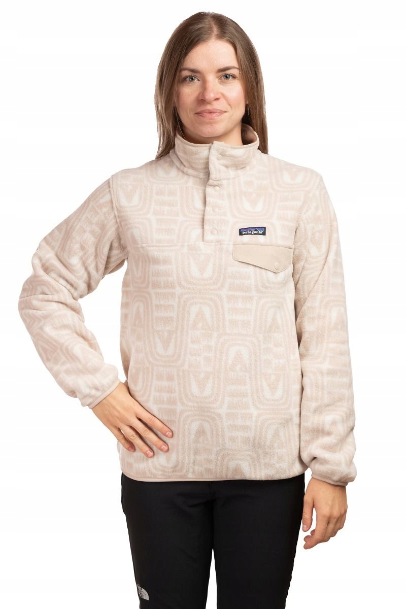 Patagonia Bluza damska Lightweight Synchilla Snap T Pullover Women Flow m