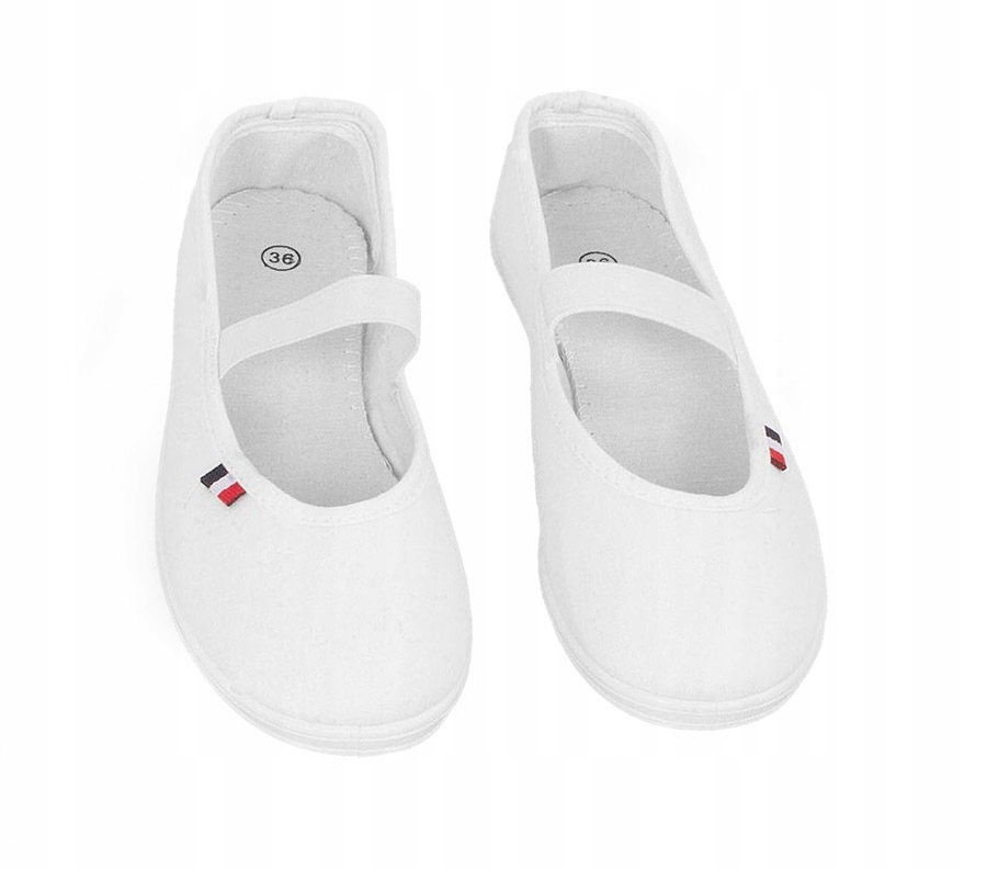 Baleriny Buty dla dziewczynki tenisówki wsuwane czeszki Rozmiar (new) 39