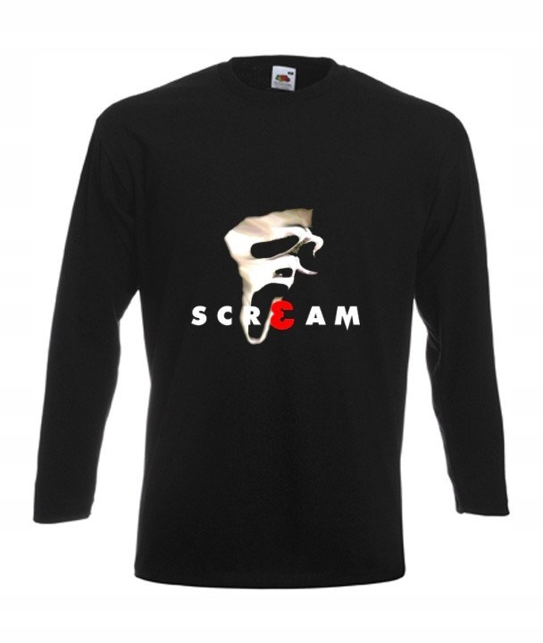

Bluzka Męska Filmowa Krzyk Scream Prezent