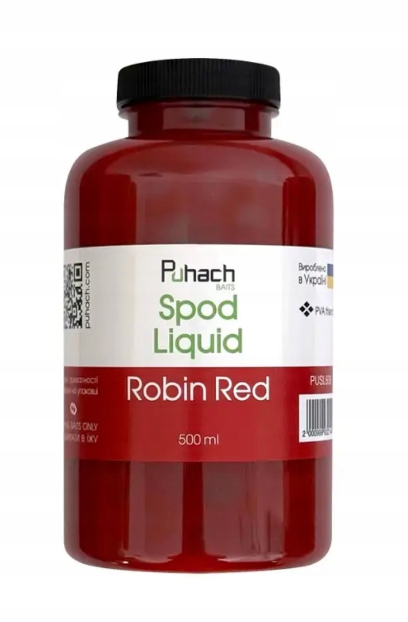 Spod Liquid Puhach Baits 500 ML – Robin Red