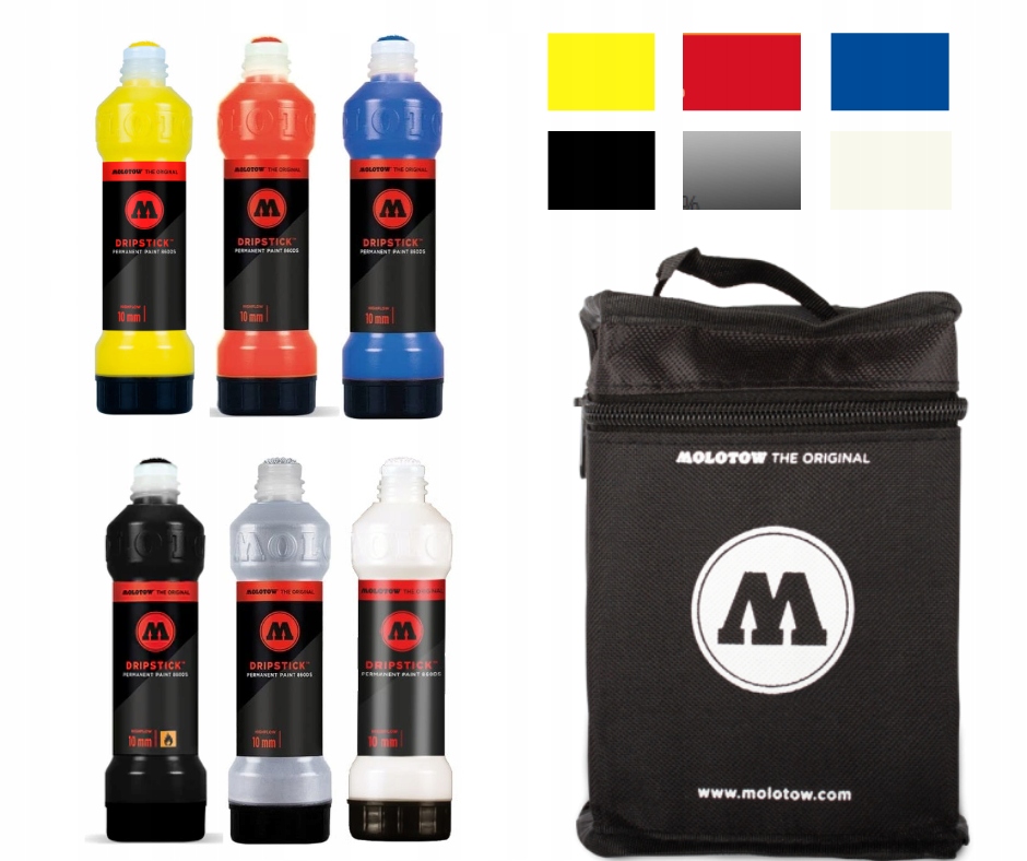 Sada popisovačů Dripstick 860DS 6x70ml v pouzdro