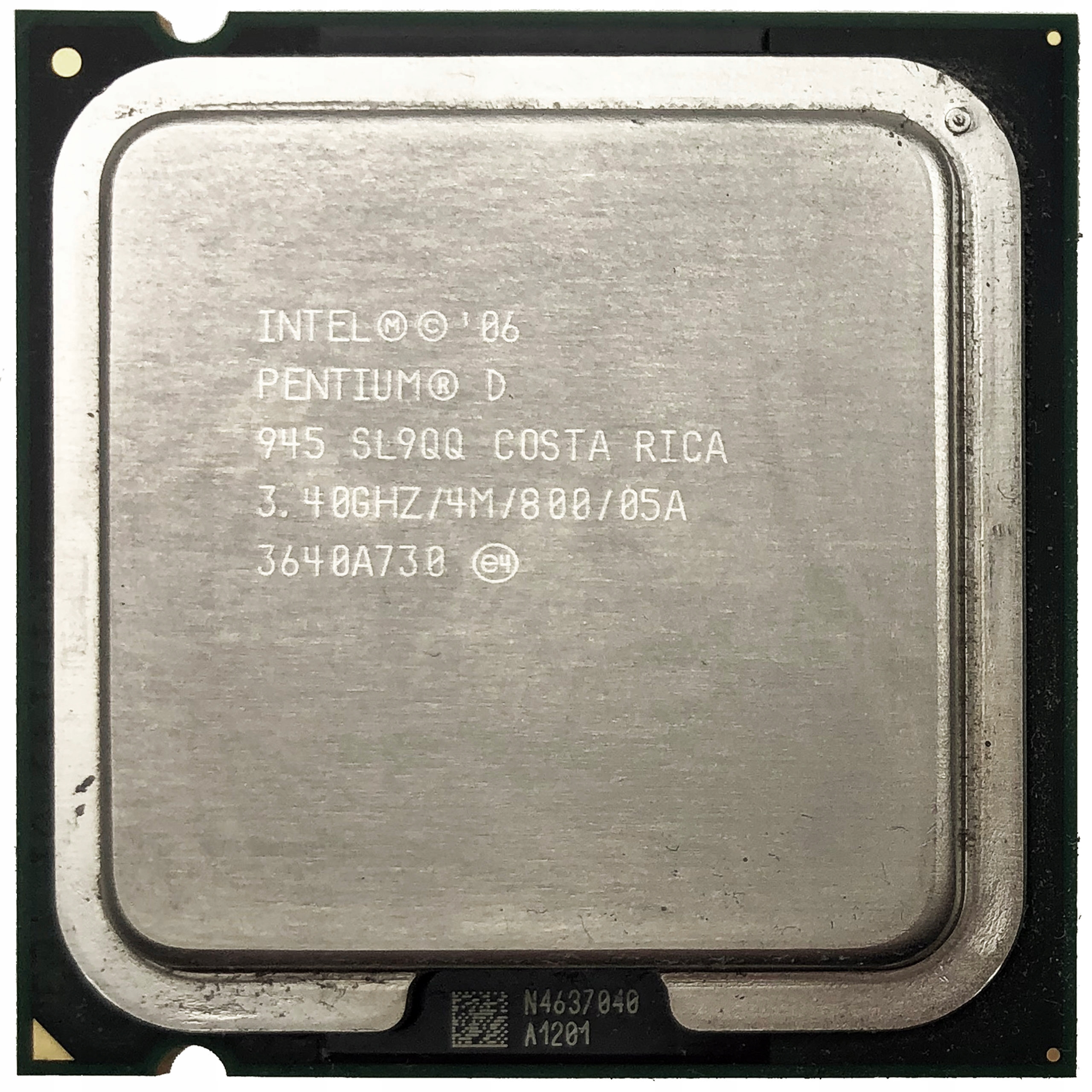775 INTEL 2X 3,4 4M 800 | 945 SL9QQ | 100% OK .iA