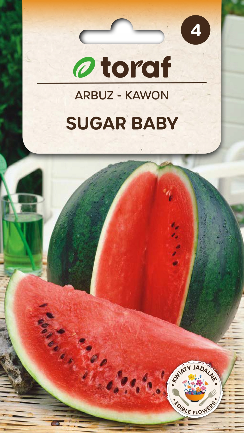 АРБУЗ САХАР ДЕТСКИЕ СЕМЕНА ОВОЩЕЙ 1 Г TORAF