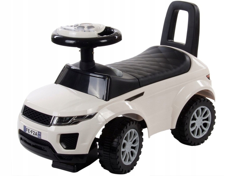 Jeździk Sun Baby dla dziecka biały 12m+