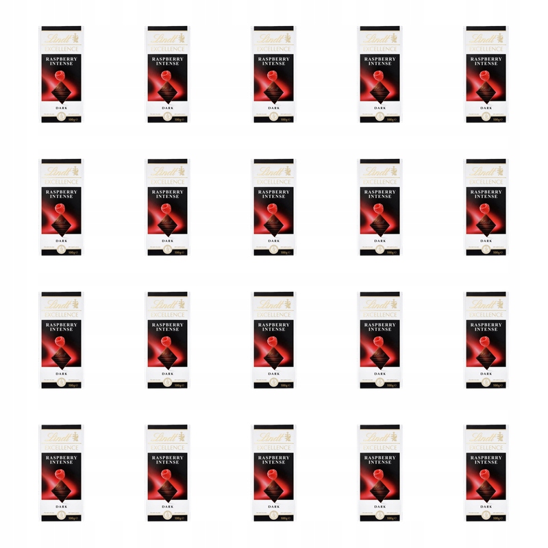 Lindt Excellence Raspberry Intense 100 g X20