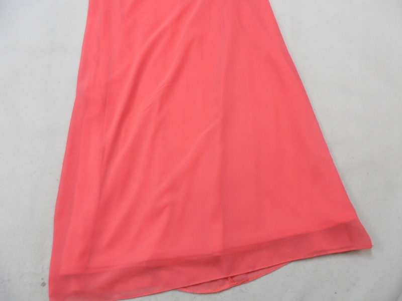 36 ASOS MAXI SUKIENKA BEZ RĘKAWÓW CORAL NOWA Z309 Długość maxi