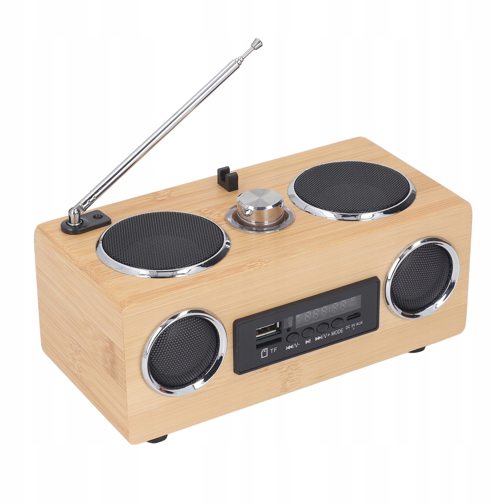 Retro głośnik Bluetooth Stero Bezprzewodowy Bluetooth 5.0 AM Radio FM NL
