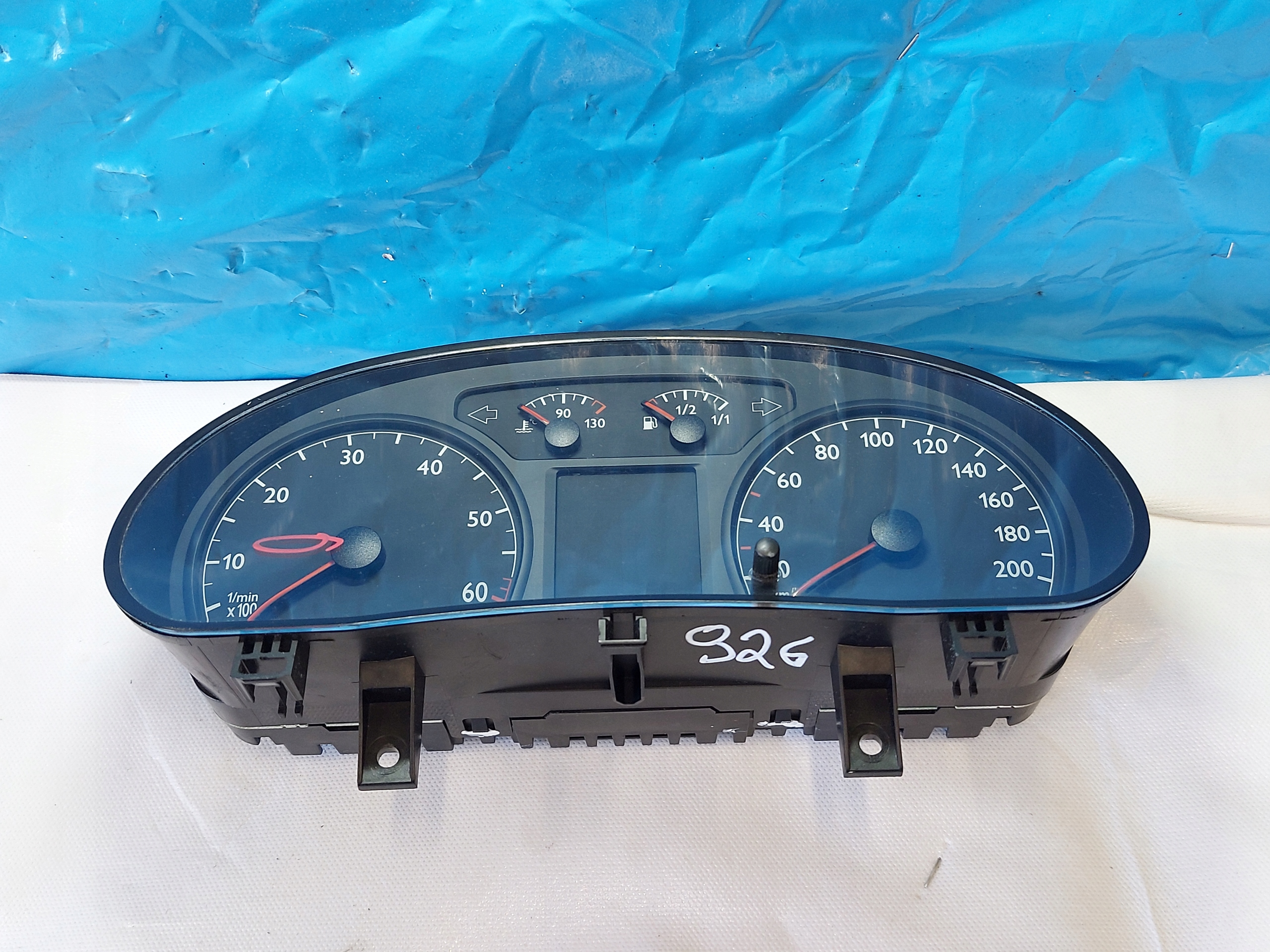dials clock VW POLO IV 1.2 B 6Q0920800P