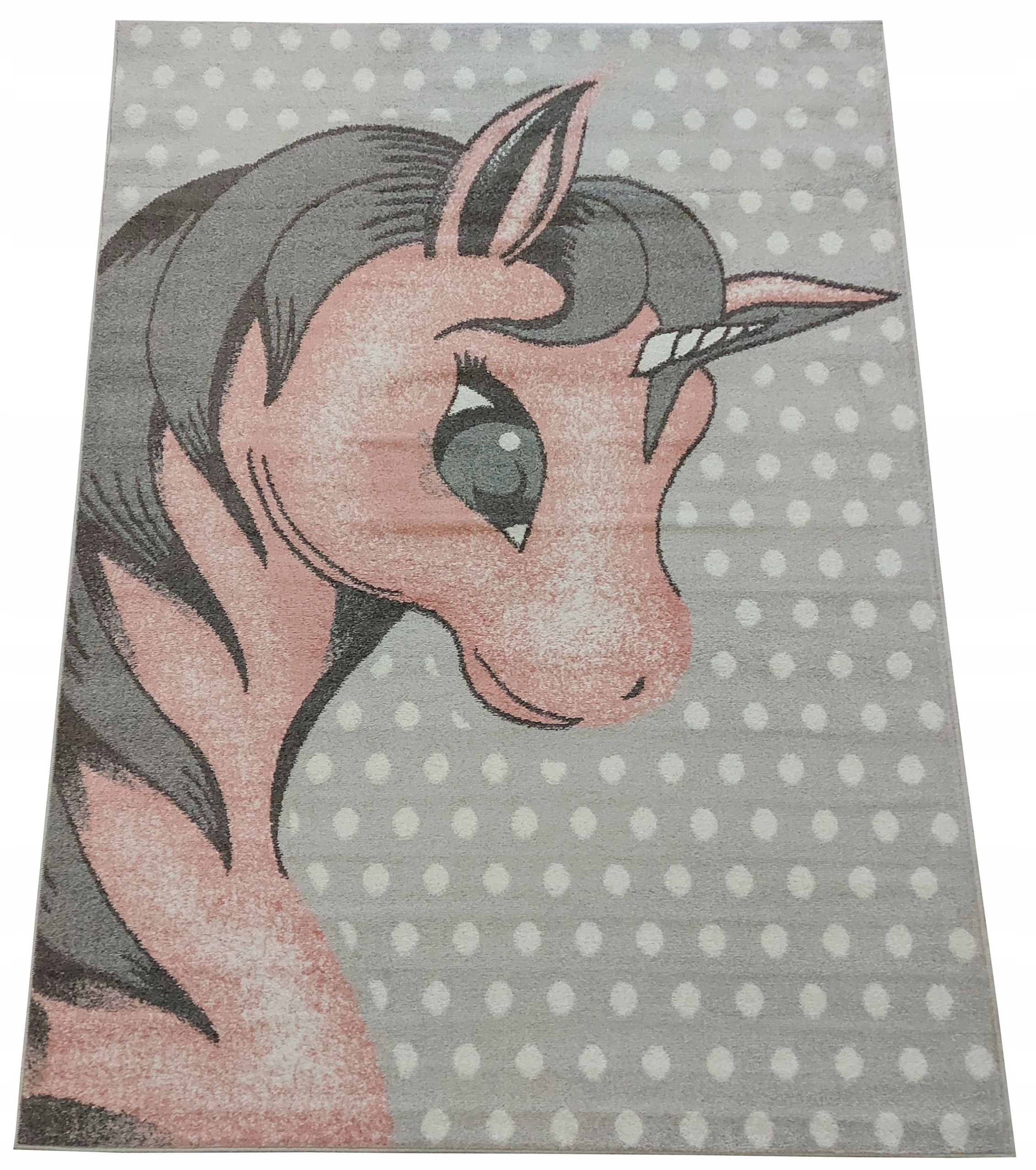 Detský koberec, ružový jednorožec 200x300