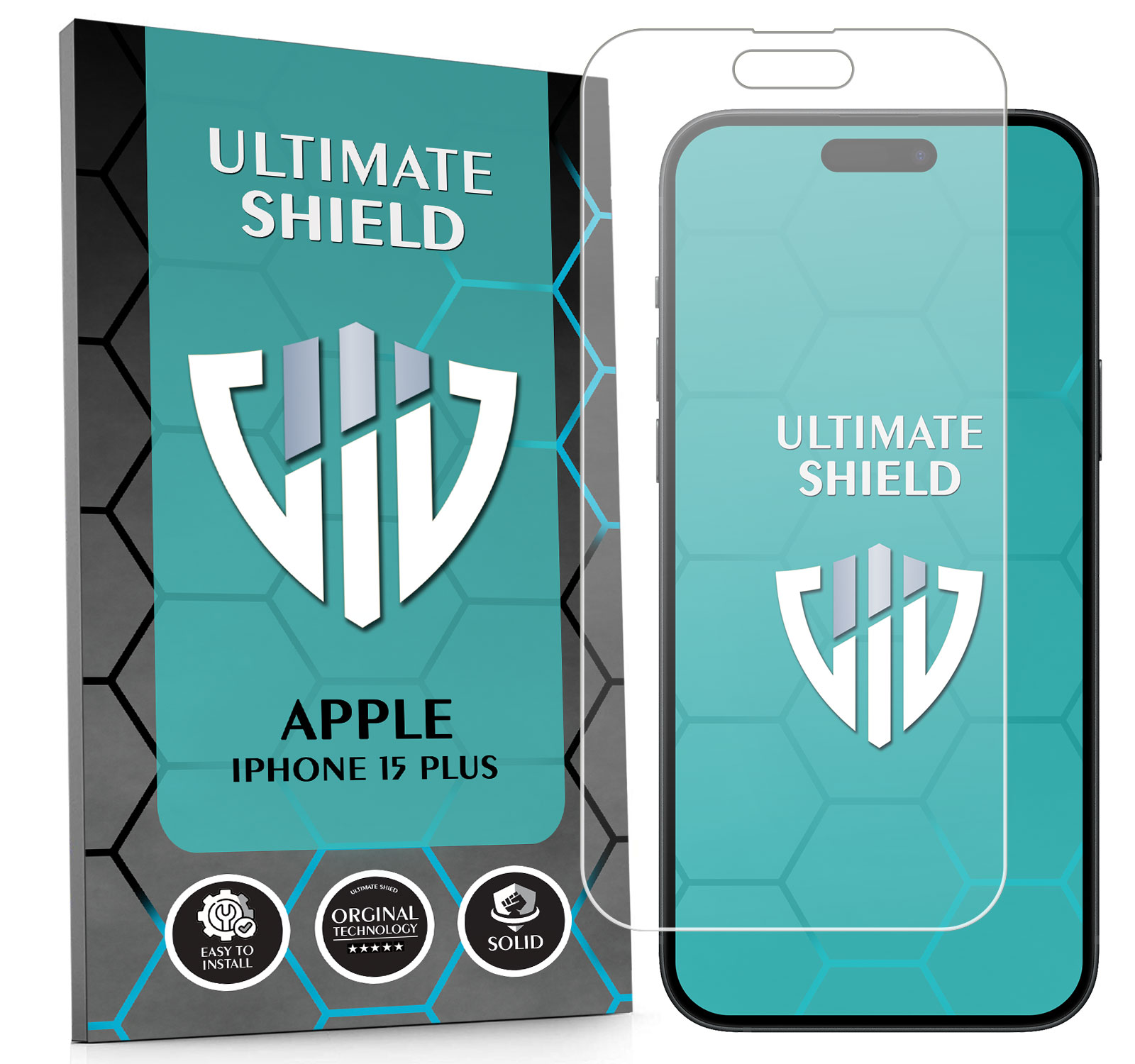 Sklo 3x Displej 7x Fotoaparát Objektiv Rychlé Pro Apple Iphone 15 Plus