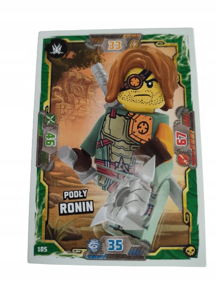 Karta Lego Ninjago Seria 6 Numer 105