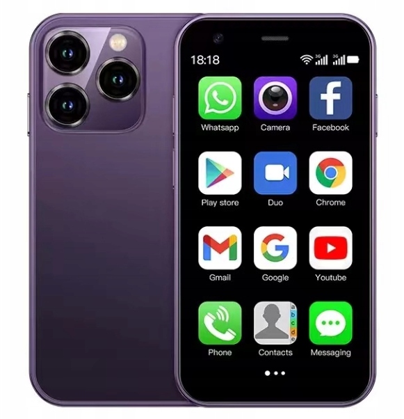 SOYES XS15 Pro 3G Mini smartfon 3 cale 1000 mAh 2 GB 16 GB Android