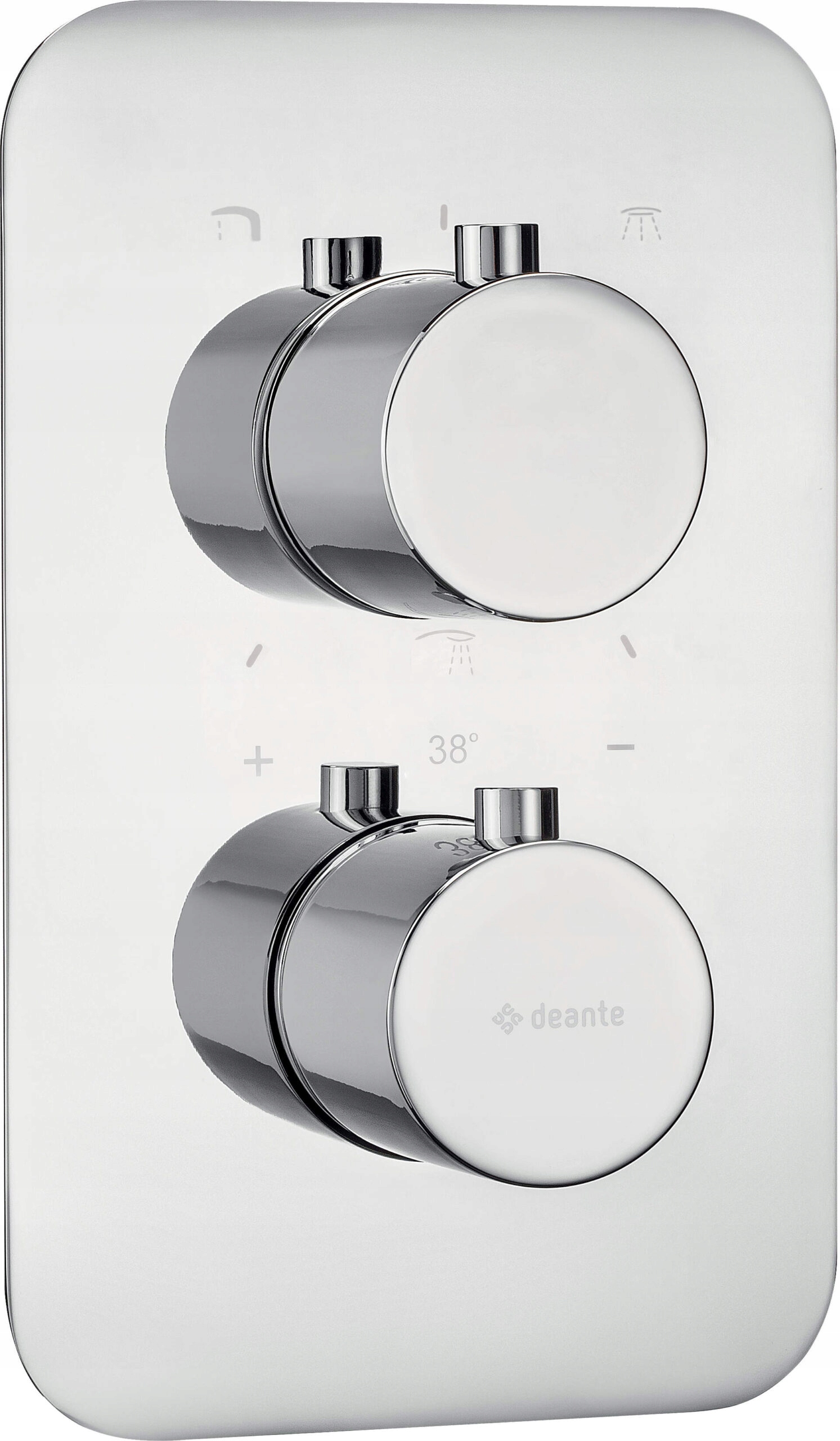 Deante Box Vonkajší prvok pre termostatický box Bxy 0EBT