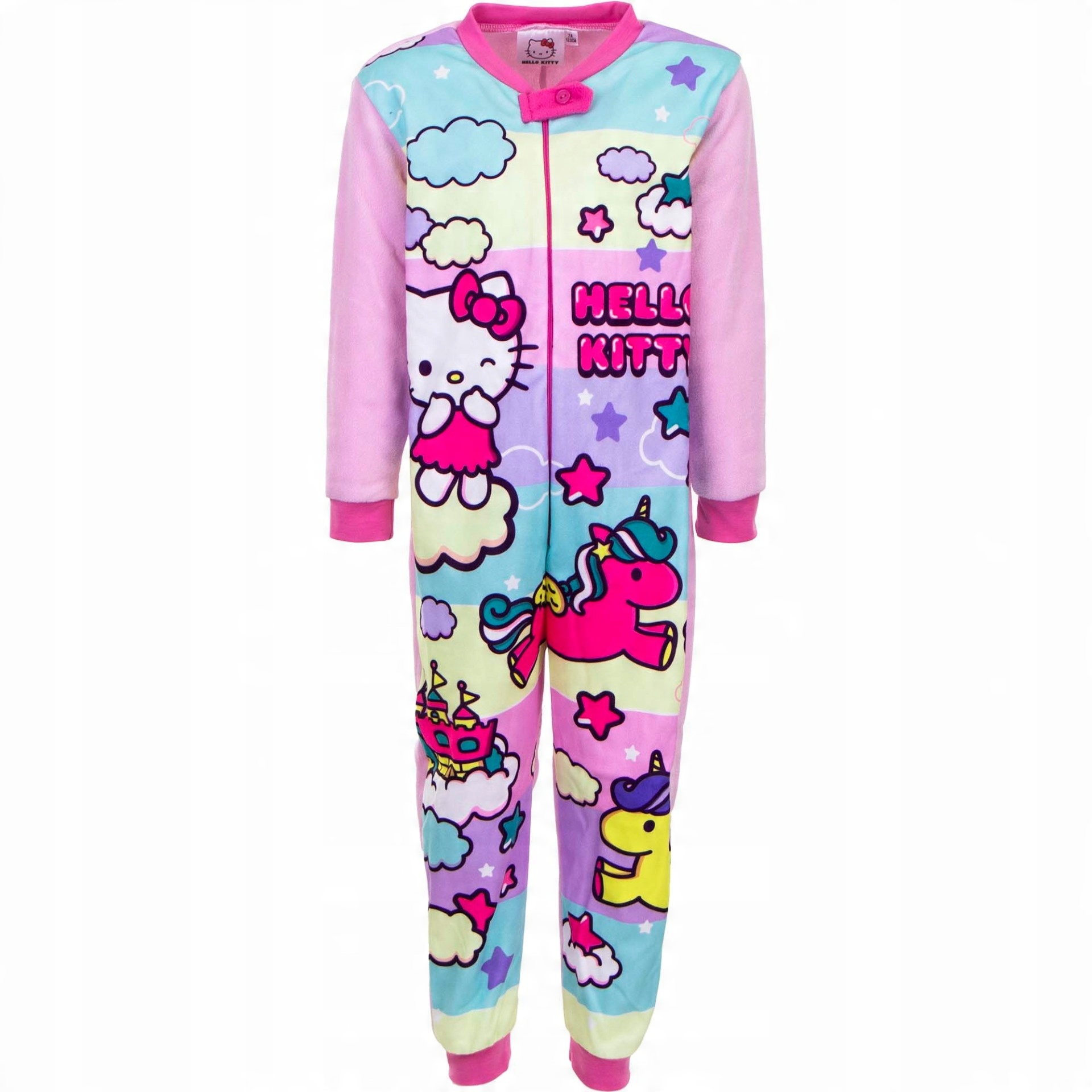 

Hello Kitty Piżama Kombinezon Pajac 116 6A Polar