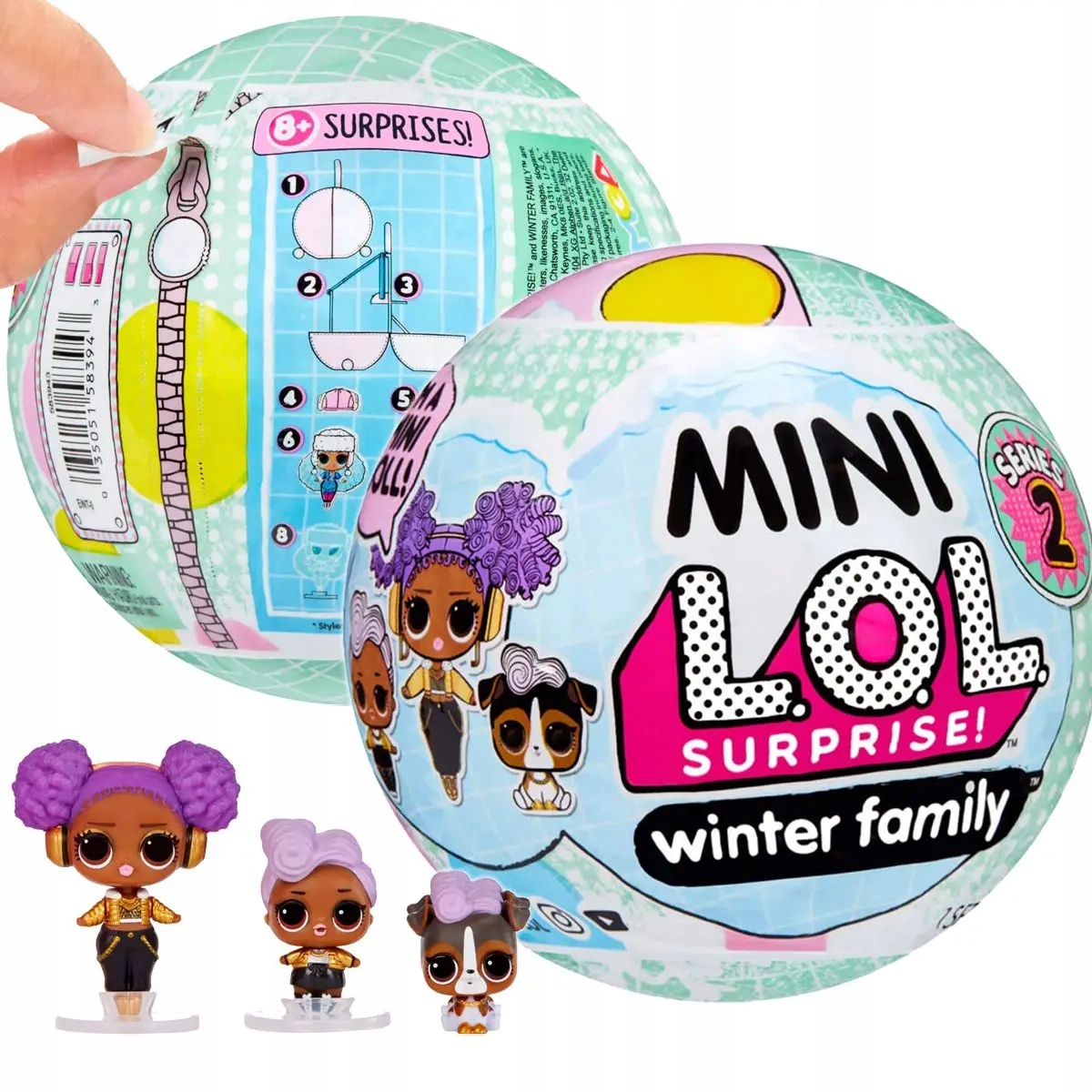 

Lol Surprise Mini Winter Family Kula Zimowa 583943