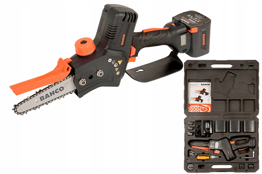 Aku řetězová pila BCL15IB 110 mm 600 W 3x4,2 Ah bezuhlíková