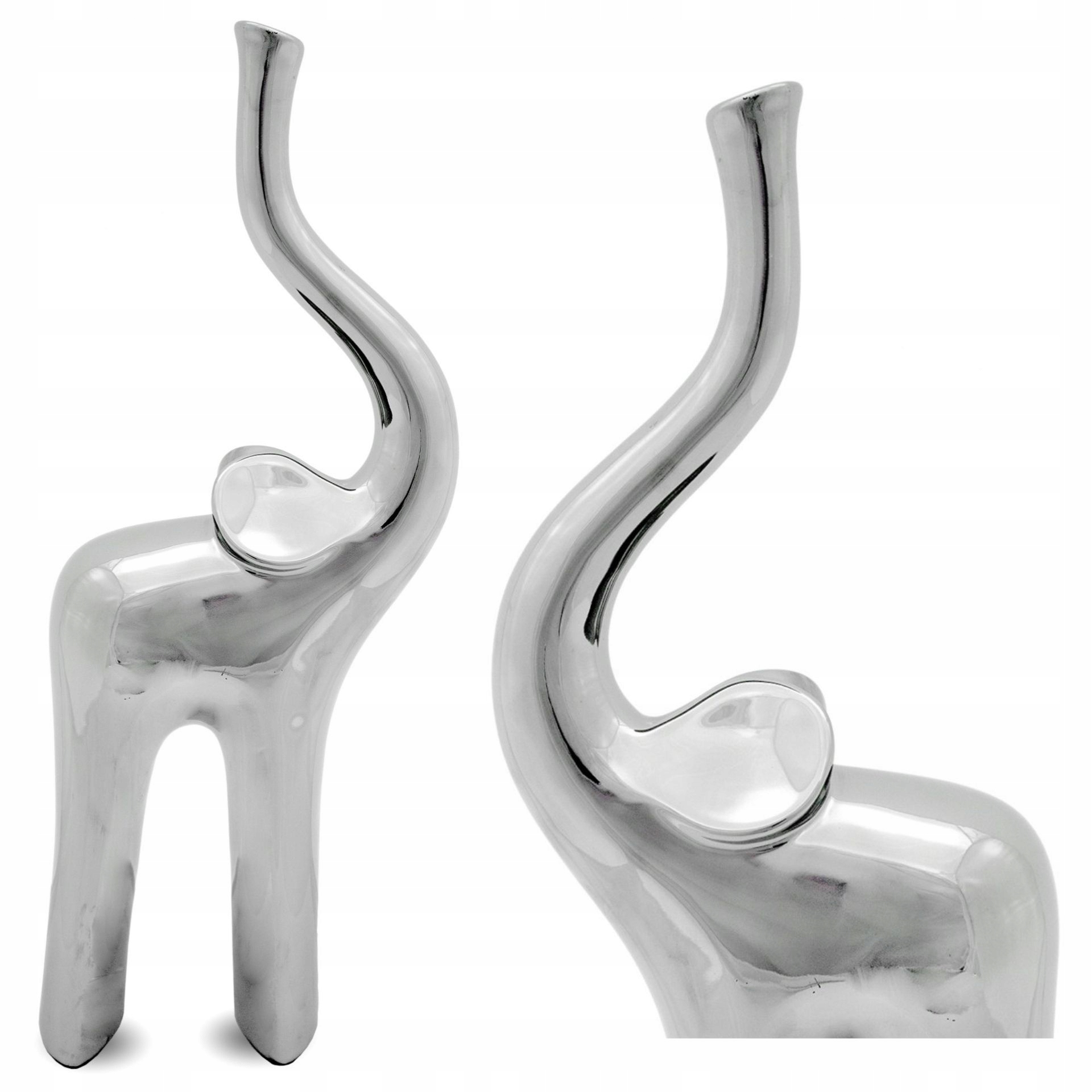 

Wysoka figurka rzeźba Ceramiczny Słoń duży 39,5cm