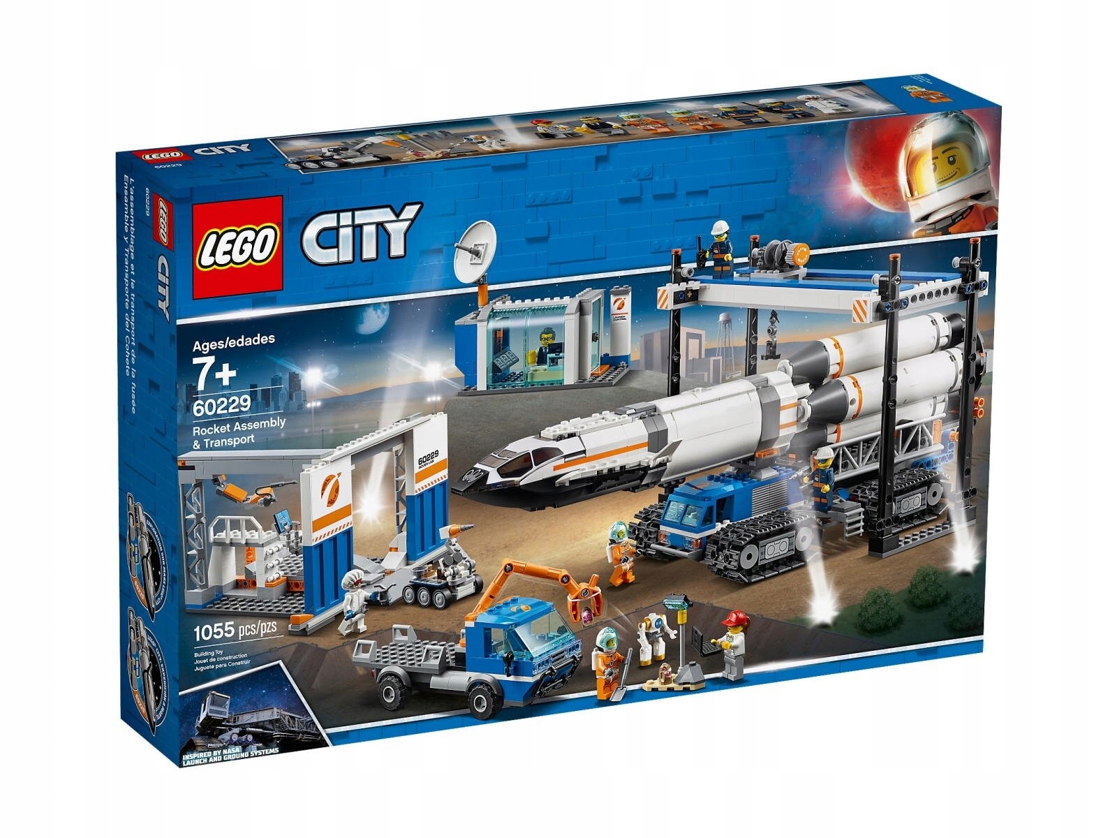 Lego City 60229 Přeprava a montáž rakety Nové